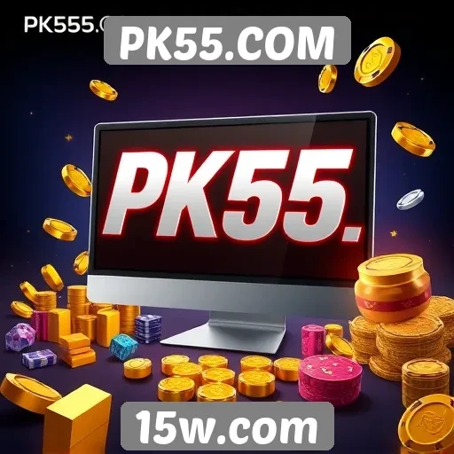Tendências de design no site de jogos PK55.COM
